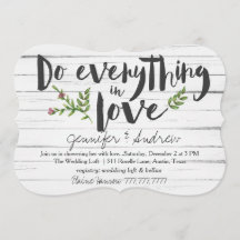 Machen Sie alles in Liebe Bridal