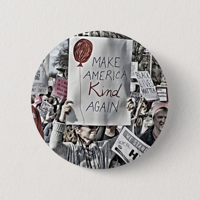 Machen Sie Amerika-Art wieder Button (Vorderseite)