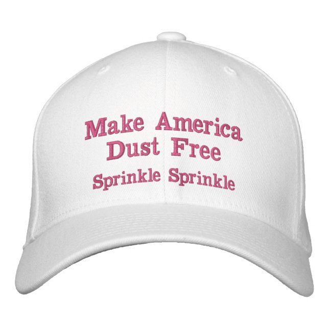 Machen Sie Amerika einen Freihut Bestickte Baseballkappe (Vorderseite)