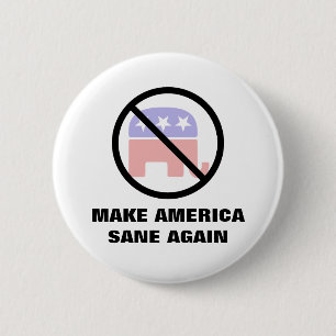 Machen Sie Amerika gesund wieder Button
