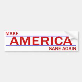 Machen Sie Amerika gesunden wieder Autoaufkleber
