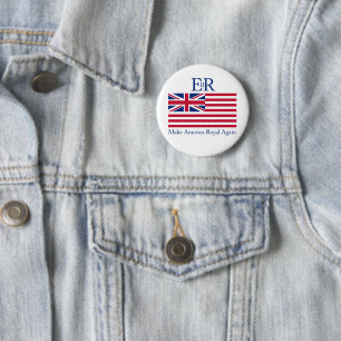 Machen Sie Amerika königlich wieder Button
