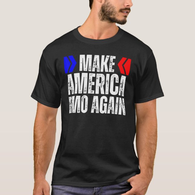 MACHEN SIE AMERIKA WIEDER ÄLTERER NOCH EMO Phase A T-Shirt (Vorderseite)