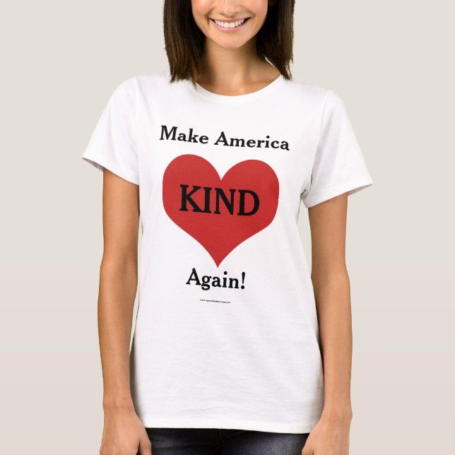 Machen Sie Amerika… wieder. Anti-Trumpf T-Shirt (Vorderseite)