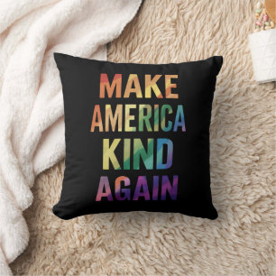Machen Sie Amerika wieder fit mit Rainbow LGBTQ Ga Kissen