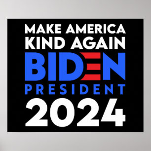 Machen Sie Amerika wieder gesund mit dem Biden-Prä Poster