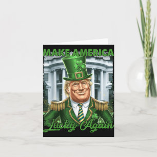 Machen Sie Amerika wieder glücklich: Irish Trump S Karte