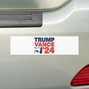 Machen Sie Amerika wieder sicher Trump Vance 2024  Autoaufkleber