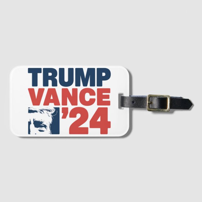 Machen Sie Amerika wieder sicher Trump Vance 2024  Gepäckanhänger (Vorderseite (Horizontal))