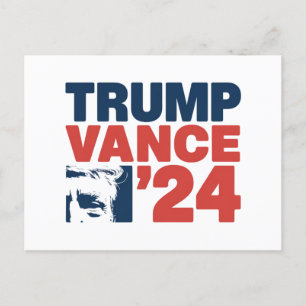 Machen Sie Amerika wieder sicher Trump Vance 2024 Postkarte