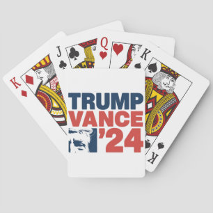 Machen Sie Amerika wieder sicher Trump Vance 2024  Spielkarten