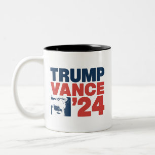 Machen Sie Amerika wieder sicher Trump Vance 2024 Zweifarbige Tasse