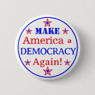 Machen Sie Amerika wieder zu einem Button für Demo