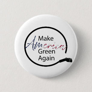 Machen Sie Amerika wieder zu einem grünen Ladegerä Button