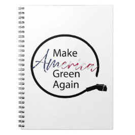 Machen Sie Amerika wieder zu einem grünen Ladegerä Notizblock