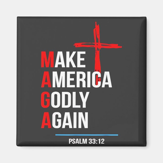 Machen Sie Amerika wieder zu Trump-Maga der Unruhe Magnet (Vorne)