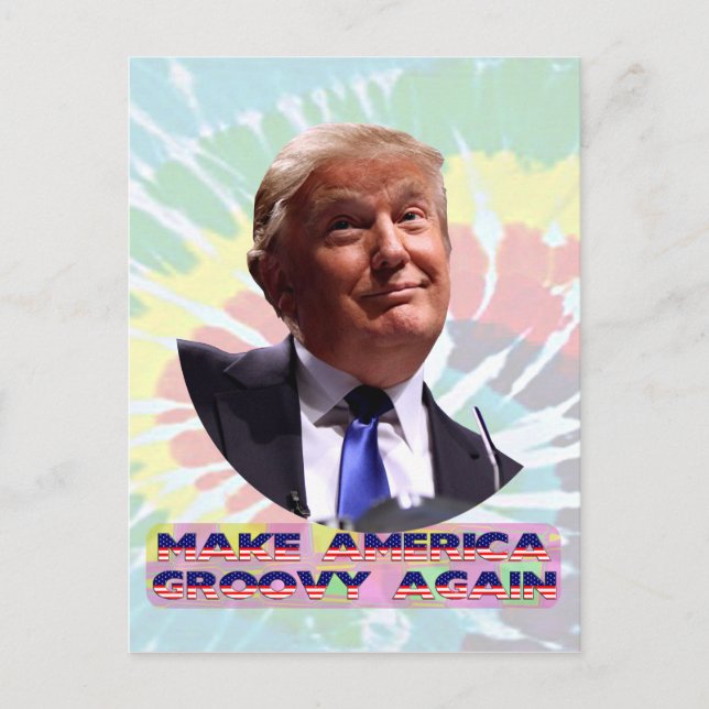 Machen Sie Amerika wieder zum Erwachen - eine Kraw Postkarte (Vorderseite)