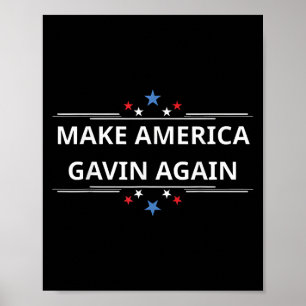 Machen Sie Amerika wieder zum Funny Patriotic Usa Poster