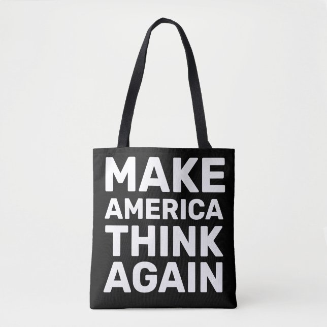 Machen Sie Amerika wieder zum Nachdenken über Bewe Tasche (Vorderseite)