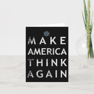 Machen Sie Amerika wieder zum Nachdenken über das  Karte