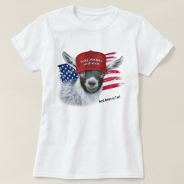Machen Sie Amerika wieder zum Pygmäen-Ziegen-T - S T-Shirt
