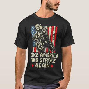 Machen Sie Amerika wieder zum Shirt. Fahrrad für T-Shirt