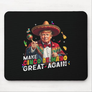 Machen Sie Cinco De Mayo Great wieder lustige mexi Mousepad