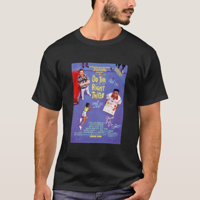 Machen Sie das richtige Poster Classic T-Shirt (Vorderseite)