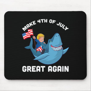 Machen Sie den 4. Juli wieder großartig Donald Tru Mousepad