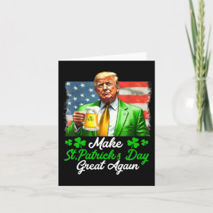Machen Sie den Sankt Patrick's Day wieder groß, di Karte
