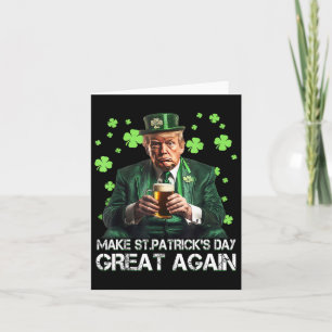Machen Sie den Sankt Patrick's Day wieder groß, di Karte