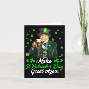 Machen Sie den Sankt Patrick's Day wieder groß, di Karte
