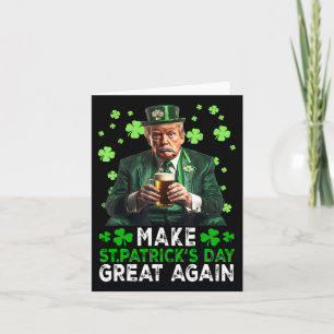 Machen Sie den Sankt Patrick's Day wieder groß, di Karte