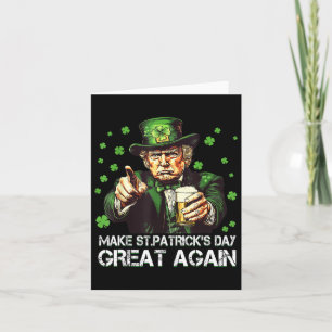 Machen Sie den Sankt Patrick's Day wieder groß, di Karte