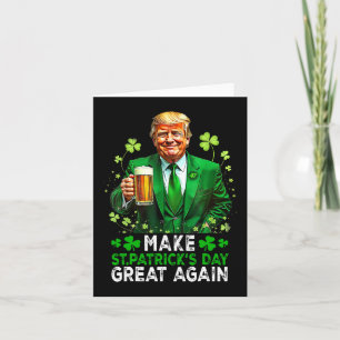 Machen Sie den Sankt Patrick's Day wieder groß, di Karte
