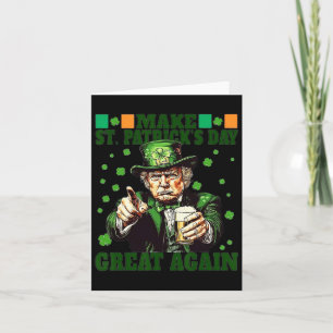 Machen Sie den St. Patrick Day wieder großartig, l Karte