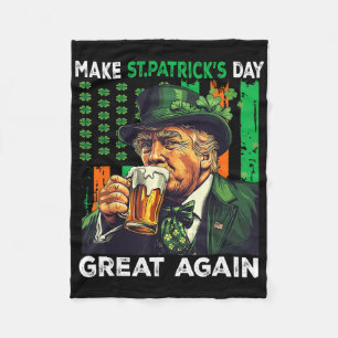 Machen Sie den St. Patrick's Day wieder großartig, Fleecedecke