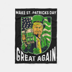Machen Sie den St. Patricks Day wieder großartig,  Fleecedecke