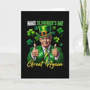 Machen Sie den St. Patrick's Day wieder großartig Karte