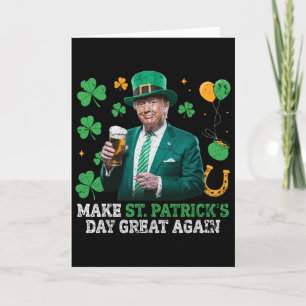 Machen Sie den St. Patricks Day wieder großartig, Karte