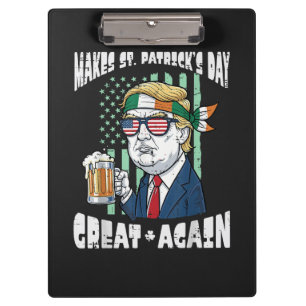 Machen Sie den St. Patrick's Day wieder großartig  Klemmbrett
