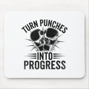 Machen Sie die Punches zum Progress Boxer Sportym Mousepad