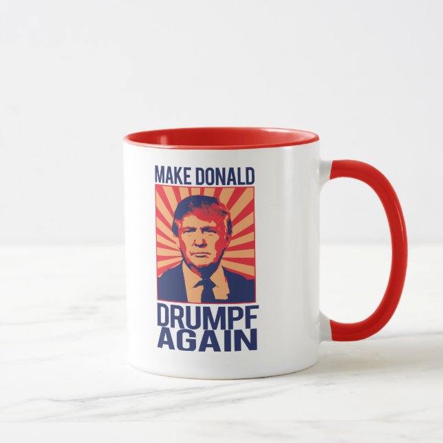 Machen Sie Donald Drumpf wieder - .png Tasse (Rechts)
