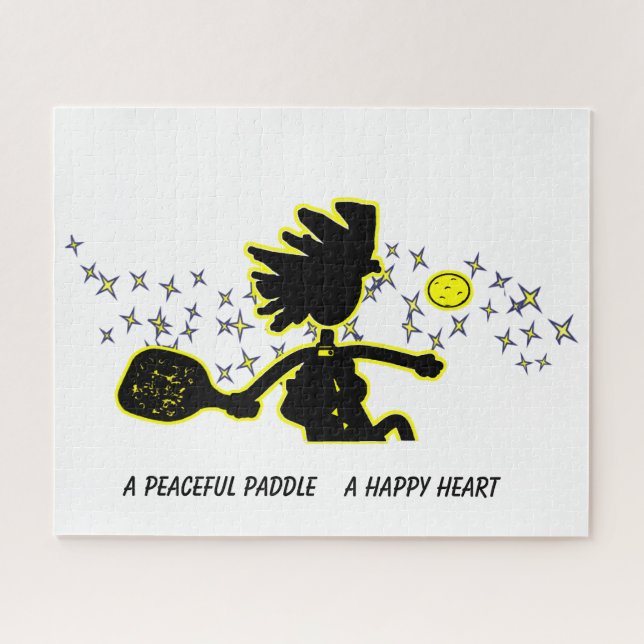 Machen Sie ein Pickleball Foto Puzzle! (Horizontal)