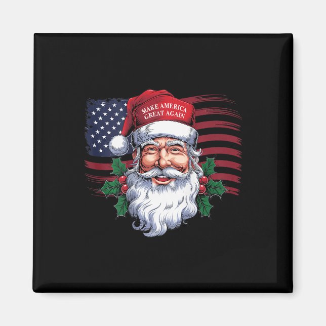 Machen Sie ein Weihnachten wieder großartig Weihna Magnet (Vorne)