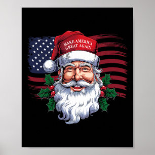 Machen Sie ein Weihnachten wieder großartig Xmas T Poster