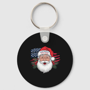 Machen Sie ein Weihnachten wieder großartig Xmas T Schlüsselanhänger