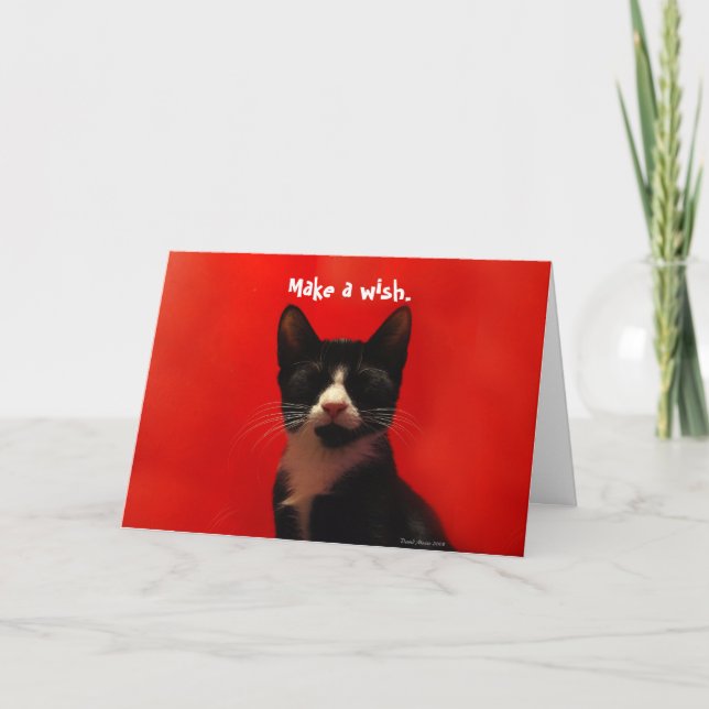 Machen Sie ein Wunsch ^_^ Karte (Vorderseite)