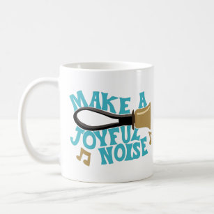 Machen Sie einen lustigen Lärm-Handgelenk-Ringer S Kaffeetasse