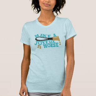 Machen Sie einen lustigen Lärm-Handgelenk-Ringer  T-Shirt